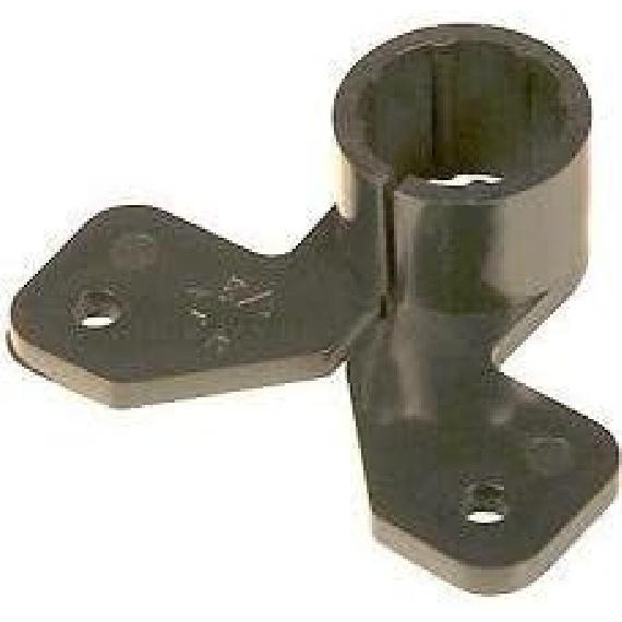 

3/4 Suspension Pipe Clamps for PEX, Copper, CPVC (100/Bag) - White Plastic - Surface Mount