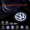 2Pcs VW Car Door Logo Projector HD Welcome Light For Volkswagen Passat B6 B7 B8 CC Lamando Touran Beetle Eos Golf6 MK7 8 T-ROC zh6
