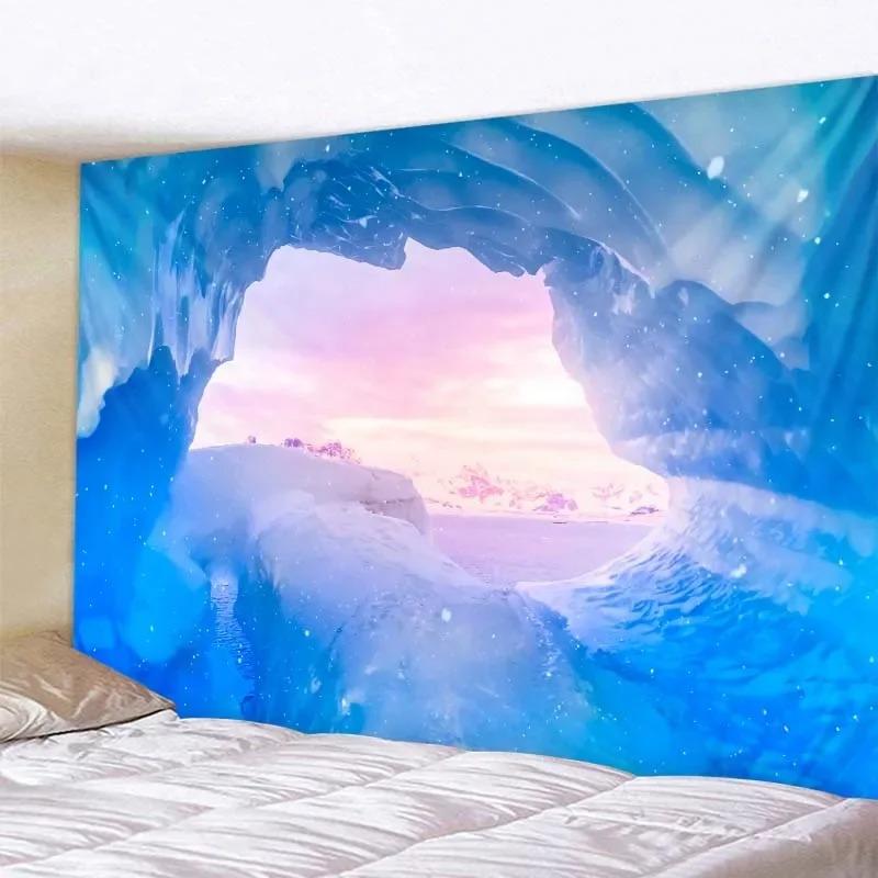 Фэнтезийная сцена звездное небо декоративный гобелен офис гостиная украшение домашний — фото 6