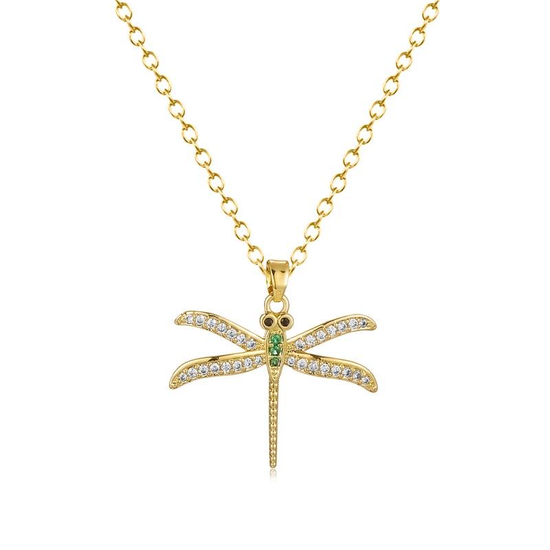 Unique Design Animal Zodiac Pendant Necklace With Zircon Stone  Fashionable O Chain Necklace All For