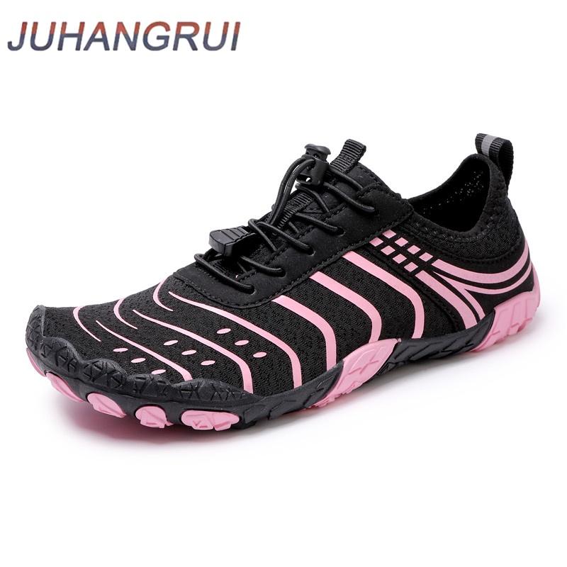 Couple Water Crossing Beach Shoes Quick Dry Swimming Surfing Aqua Shoes Soft Sole Barefoot Sneakers Fitness Yoga Shoe Breathable