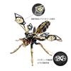 3D Puzzle for Adults 3D Metal Puzzle Craft DIY Metal Insect Kit Assembly Puzzle Toy Model Hornet Steampunk Interior