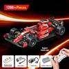 1280 Stück Bausteine Rennwagen RC Drift Sportfahrzeug Steine Bausteine DIY Puzzle Montage Spielzeug für Kinder