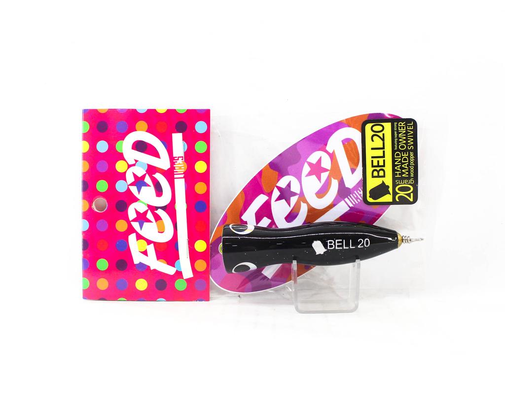 Feed Bell 20 Hand Made Wood Popper Floating Lure 20 grams 11 (4011)