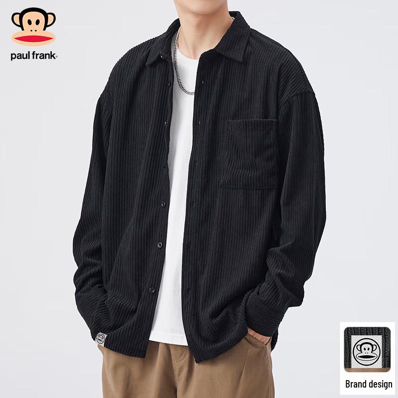 Paul Frank Men's Casual American Style Long-Sleeve Shirt