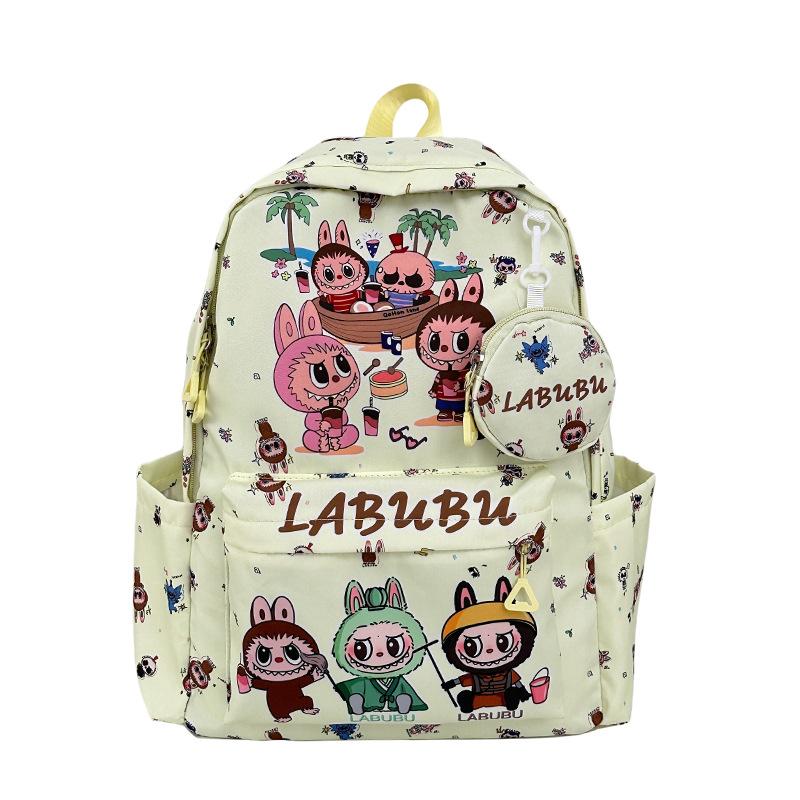 School Bag Cartoon Student New Student Backpack Large Capacity Backpack Primary and Secondary School Students
