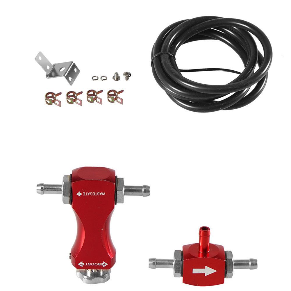 Precision Boost Pressure Regulator Boost Controller Pressure Control Kit Manual Boost Controller Improved Power Output красный