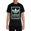 Adidas Originals Trefoil Double-Sided Print Casual Short-Sleeve T-Shirt Men Tops Black DJ2712