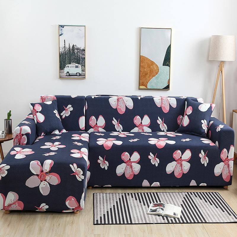 Elastic All-Inclusive Non-Slip Sofa Cover Sofa Slipcover Solid Color