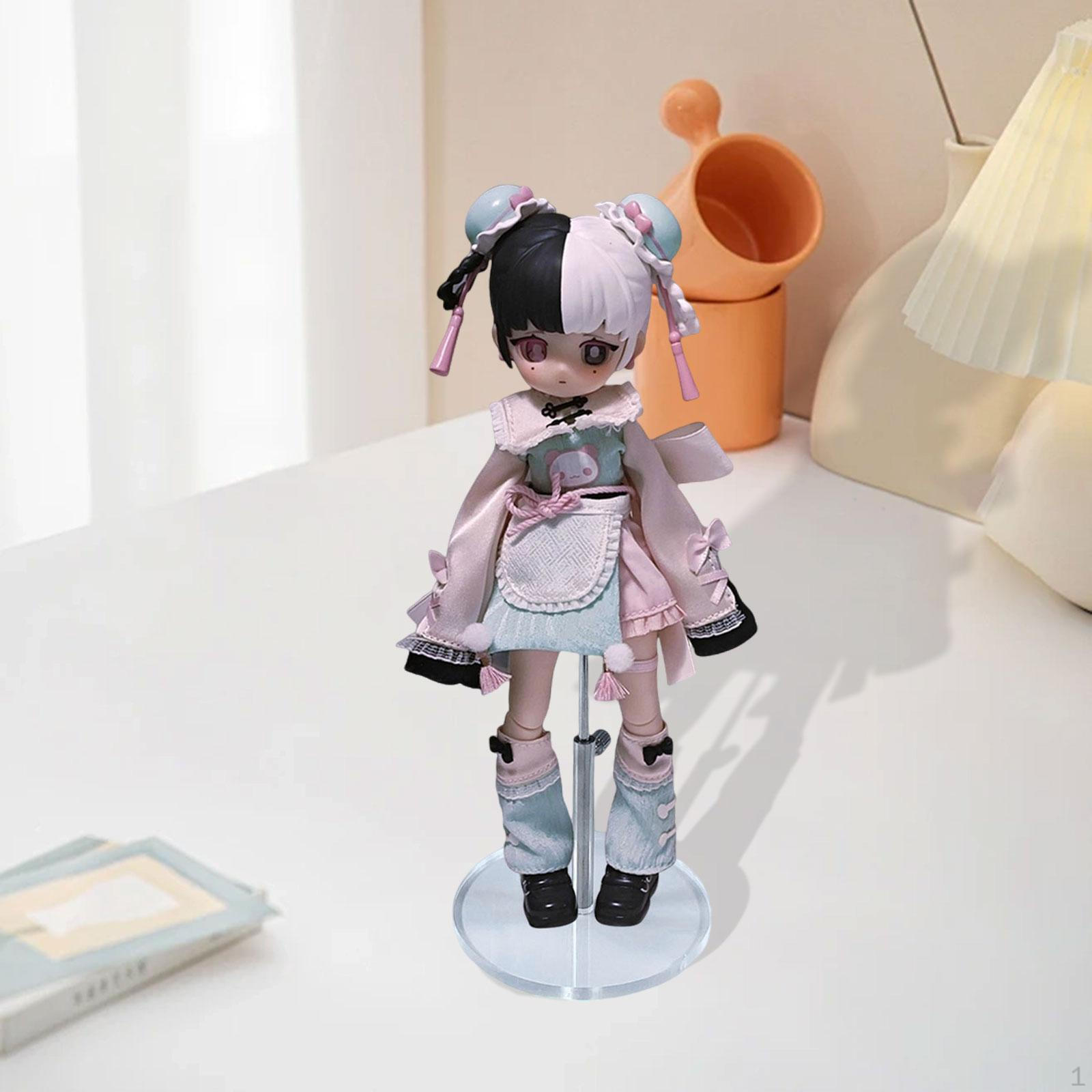 

Регулируемая подставка для кукол 1/4 Шаровое соединение Держатель для BJD кукол, Подставка для демонстрации фигурок хобби, Thick 3.5mm