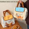 Cute House Lunch Box Bag Dachshund Cartoon Lunch Bag Fashion Picnic Travel Storage Bags  Camping