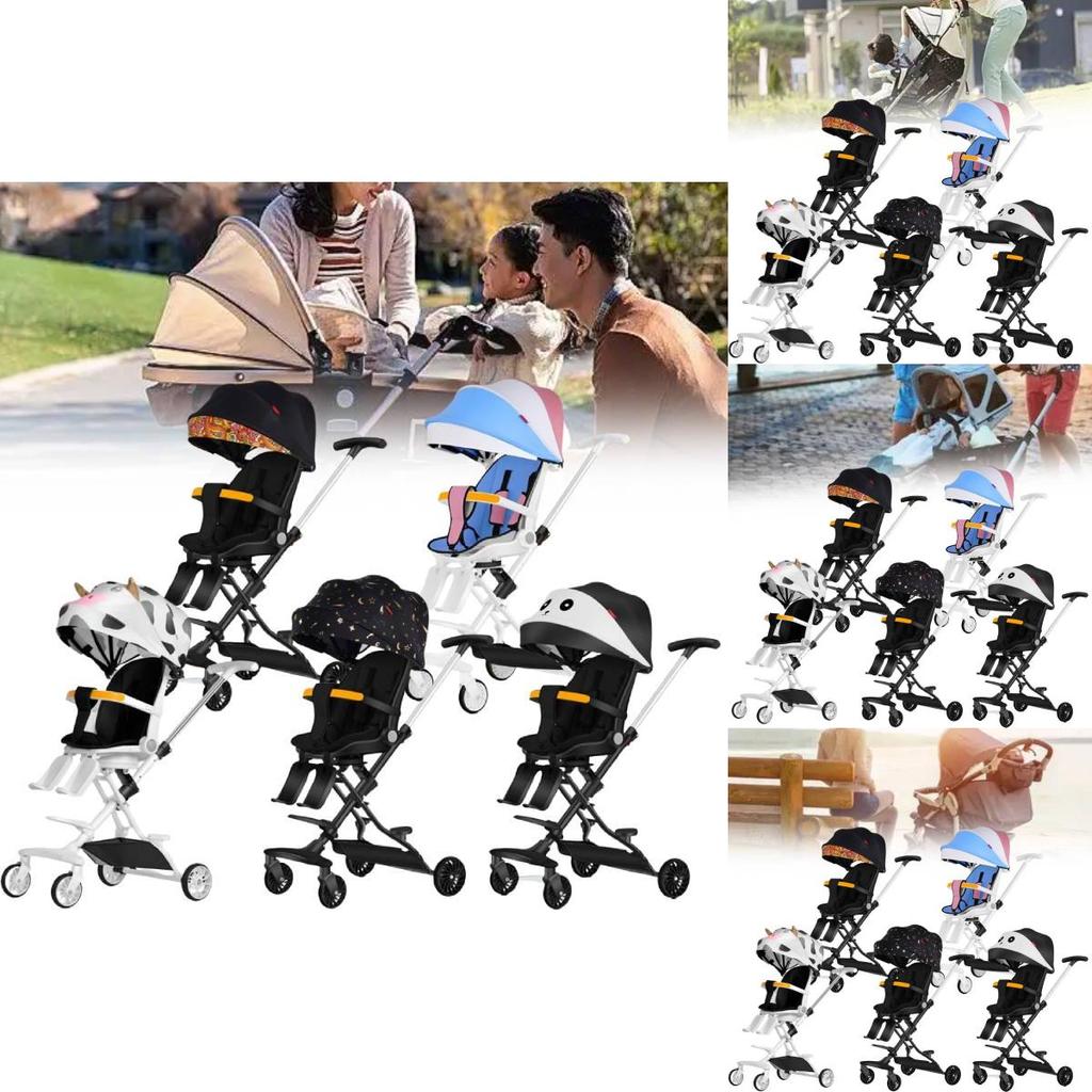 Innovative Compact Baby Stroller With Easy Folding Mechanism And Multi-functional Seat Options
