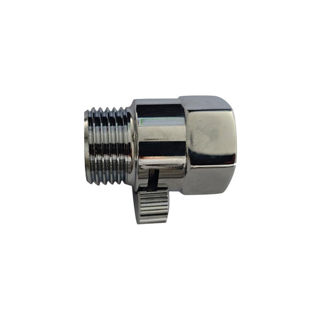 Bathroom Shower Brass Junction Water Control Straight Through Shut ,off Angle Bath Water Tap Accessory