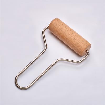 Holz Sculpey Roller Pin Stamping Brayer Polymer Clay für Ton Rolling Tool Küche Werkzeug Ton Werkzeuge praktisch