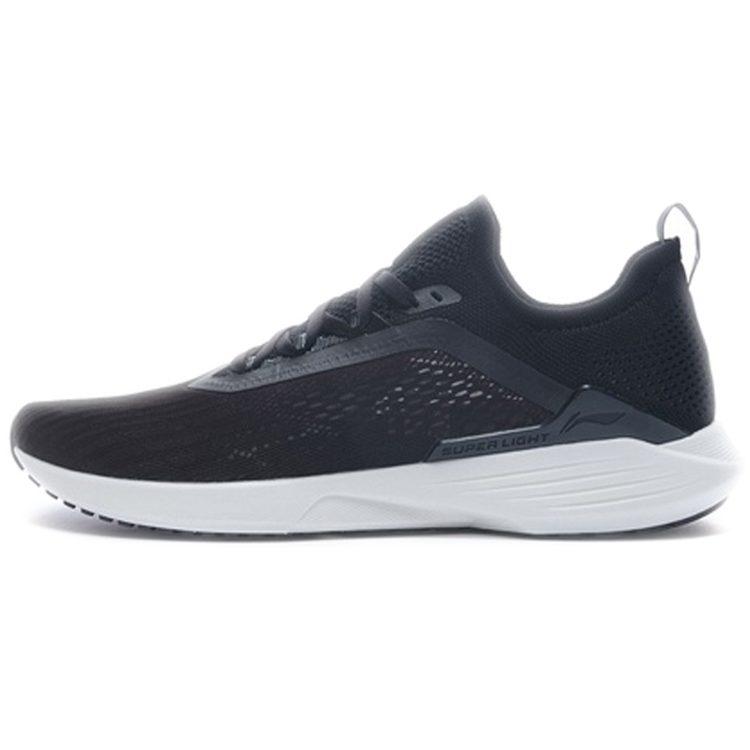 Li Ning Super Light 17 Slip Resistant, Abrasion Resistant, Lightweight Low top Running Shoes Men's Standard Black ARBQ003-3