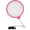 Enabled Dragonpad USA 6-inch Microphone Studio Pop Filter with Clamp Pink White