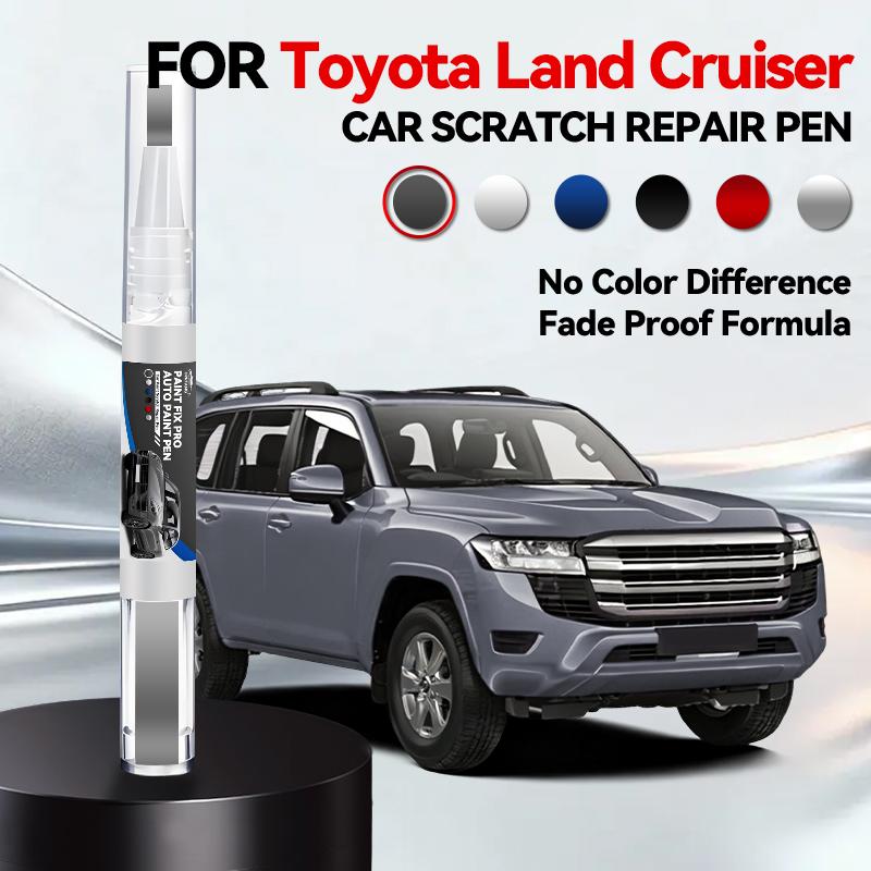 Car Paint Repair Pen For 1951-2025 Toyota Land Cruiser Paint Scratch Repair Accessories Black 202 Blue 8X0 White 040 089