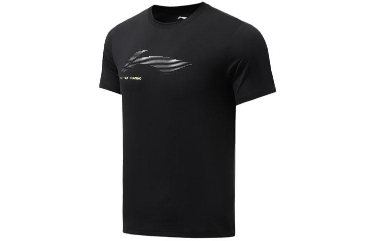 Li Ning Training Collection Fitness Collection T Shirt Men s Black ATSR295-1 M