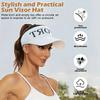 Summer Women Sun Visor UV Protection Cycling Baseball Cap Golf Seaside Breathable Tennis Lady Jogging Empty Top Hat Outdoor