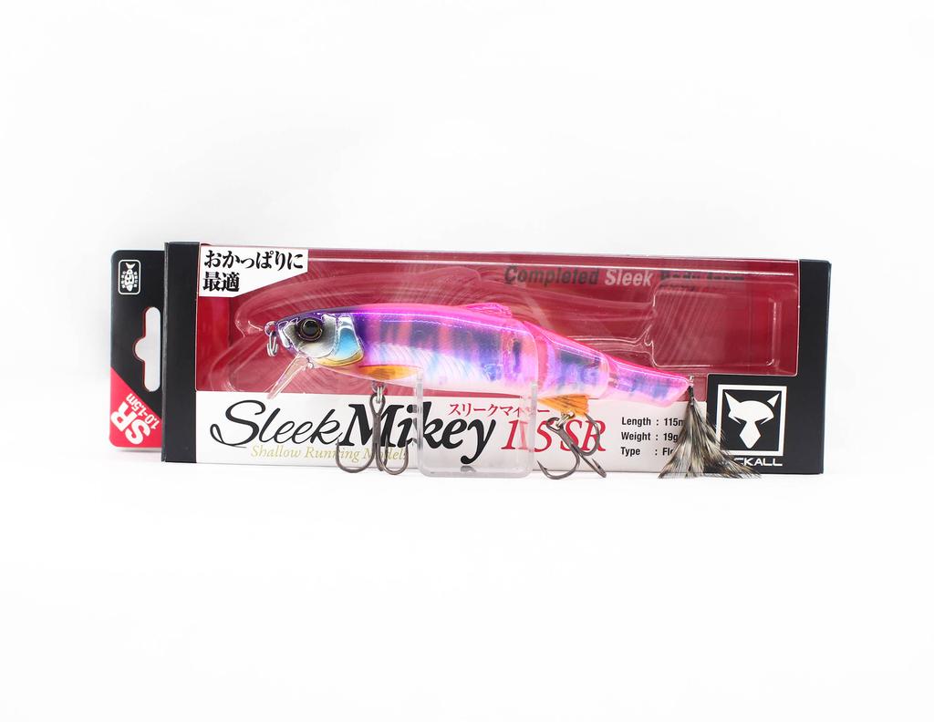 Jackall Mikey Sleek 115 SR Floating Lure Pol Pink Back Oikawa (0299)