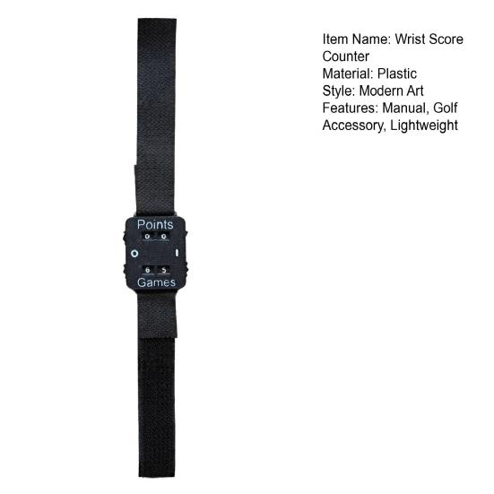 1/2Pcs Golf Wrist Score Counter Men Women Manual Golf Stroke Counter Watch Lightweight Stroke Keeper Tool
