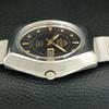 AUTOMATIC VINTAGE ORIENT CRYSTAL JAPAN MENS BLACK COLOR DIAL WATCH A707757-1