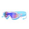 Kids' Swimming Goggles Silicone Seal Swim Goggles Kids' Anti-fog Swimming Goggles with Clear View Waterproof Pool for Children