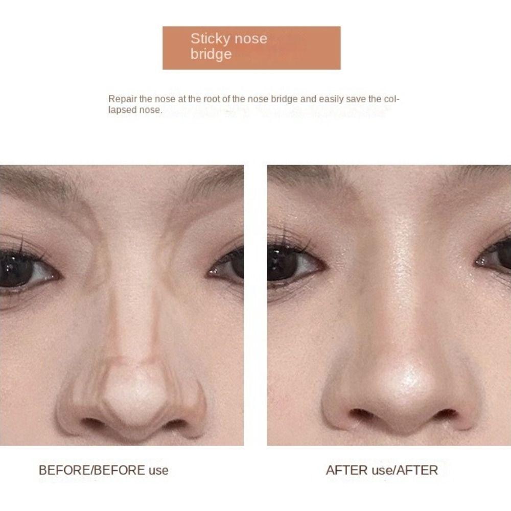 2 in 1 Contouring Makeup Pen 3D Face Nose Cosmetics New Nose Shadow for Girls Women