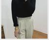 Eleganter koreanischer schmal gestrickter Polopullover - Britischer Retro-Stil für Herren