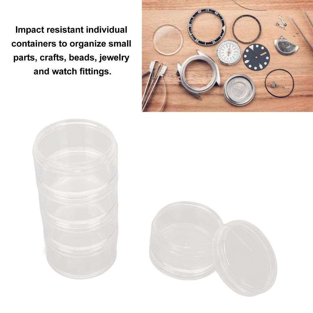 Detachable 5-layer structure Watch Parts Storage Box  Watch stem/crown parts sorting
