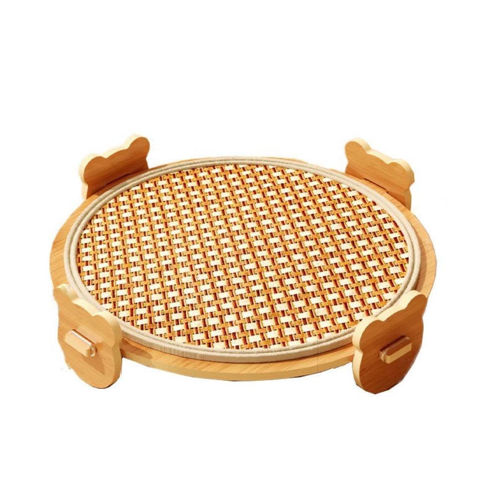 Removable Summer Cat Hammock Round/Rectangle Pet Sleeping Couch Cat Scratcher Board  Small Animal