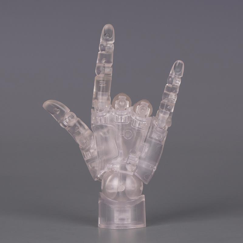 10.5cm Human Hand Model With Movable Finger Joints 1:2 Simulation Palm  Desktop Ornamenttoy Twisted Egg Surprise Gifts Blind Box