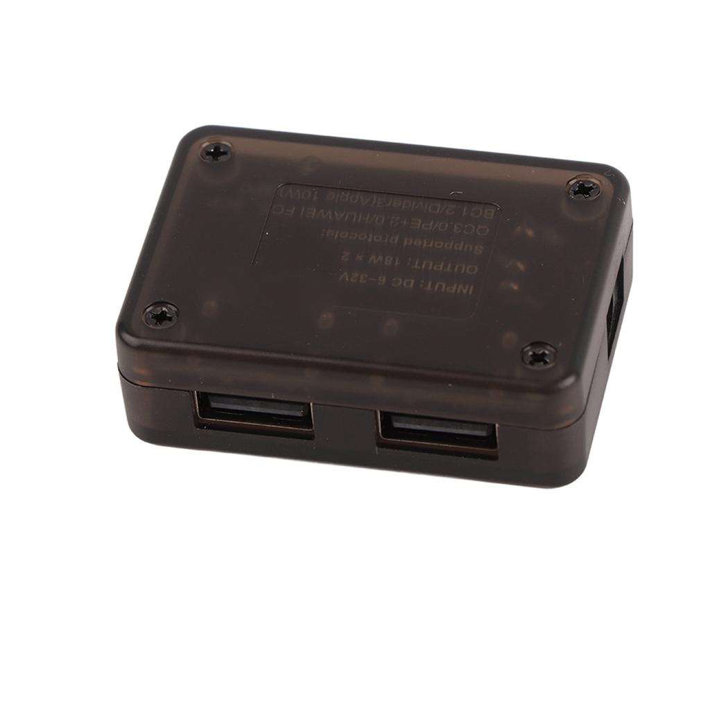 12V 24V to for QC3.0 DC?DC Set Down Double USB Fast Charging Buck Module