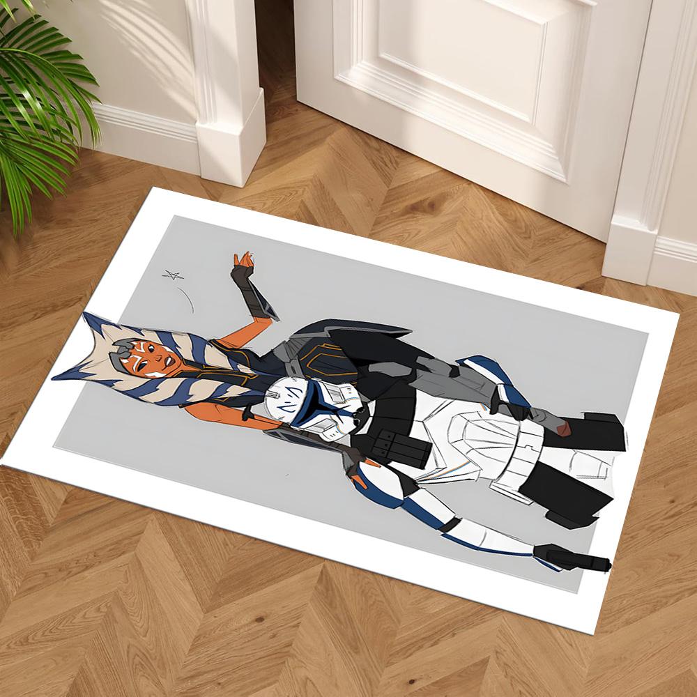 Star Wars Carpet Suitable for Dormitory Playrooms Decorate Room Balcony Anti-slip Rug Decorate Offices Perfect Gift for Friends Family