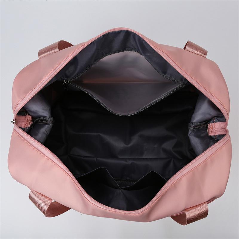 Travel bag Multifunctional foldable cover Tie rod Portable maternity accommodation Fitness storage bag Dry and wet separation swimming bag