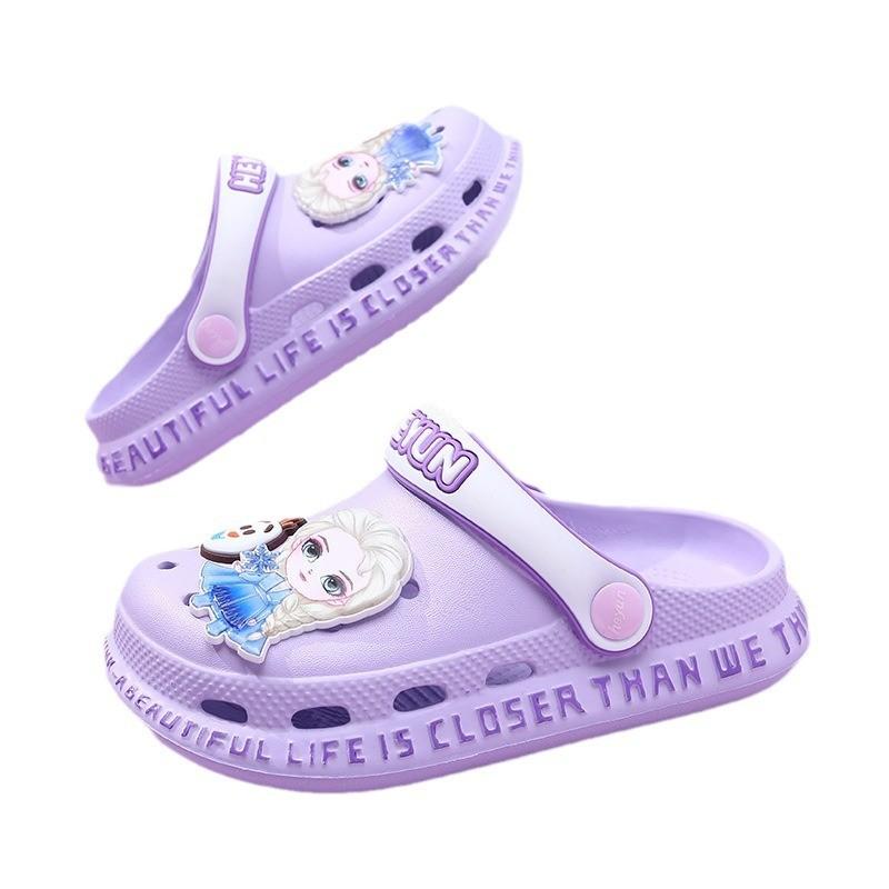 Comfortable Eva Summer Princess Hole Shoes For Girls Available In Multiple Colors And Sizes