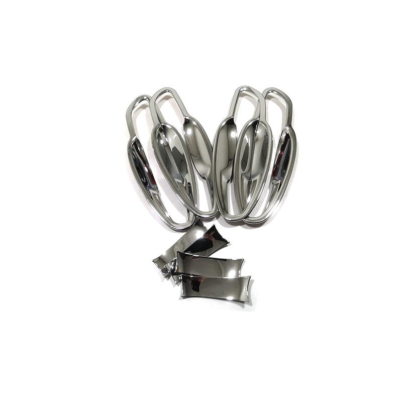 ABS Chrome For PEUGEOT 3008 GT 5008 2017 2018 -Car Accessories Car Door Protector Handle Bowl Cover Trim Styling