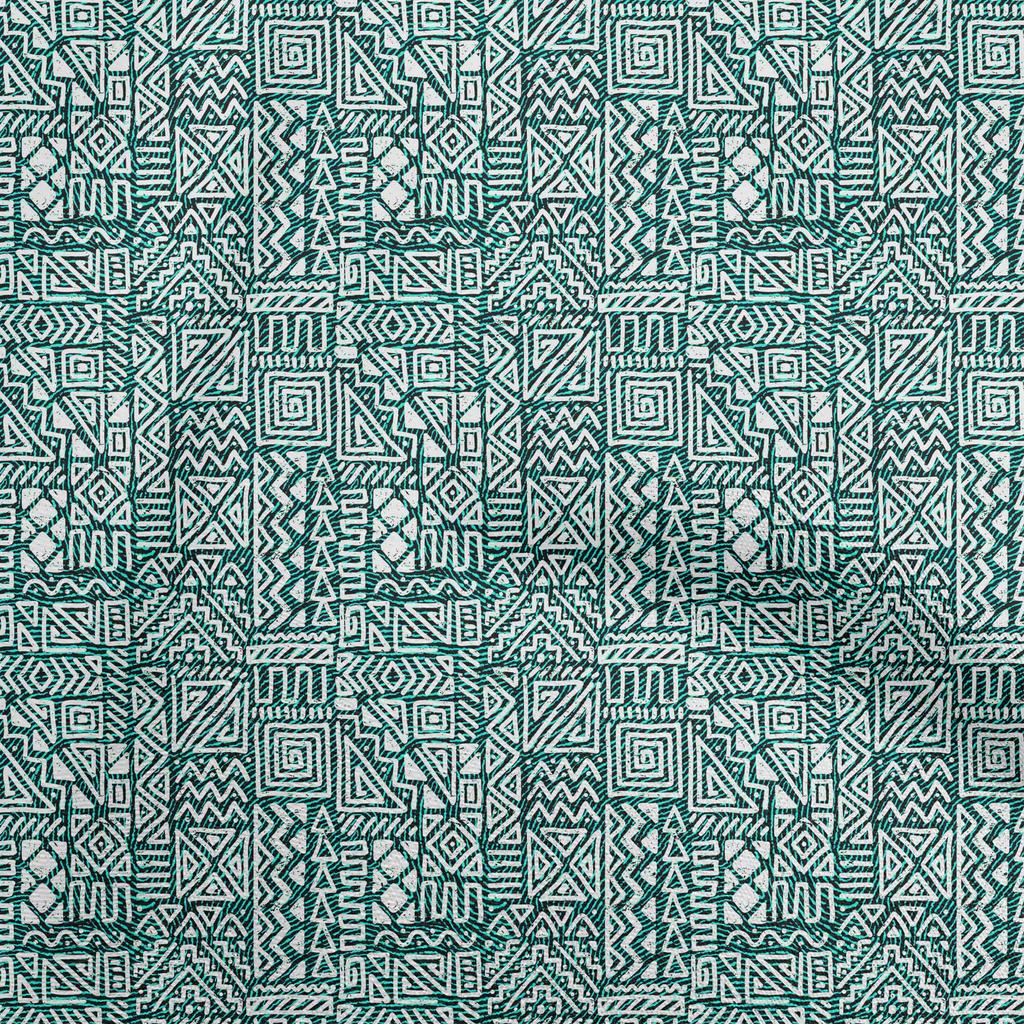 oneOone Cotton Flex Black Fabric African  Fabric For Sewing Printed Craft Fabric By The Yard 40 Inch