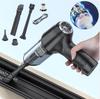 Aspirator auto fără fir 12000PA Încărcare USB 3600mAh Aparat portabil de curățare Mini aspirator pentru curățarea mașinii de uz casnic