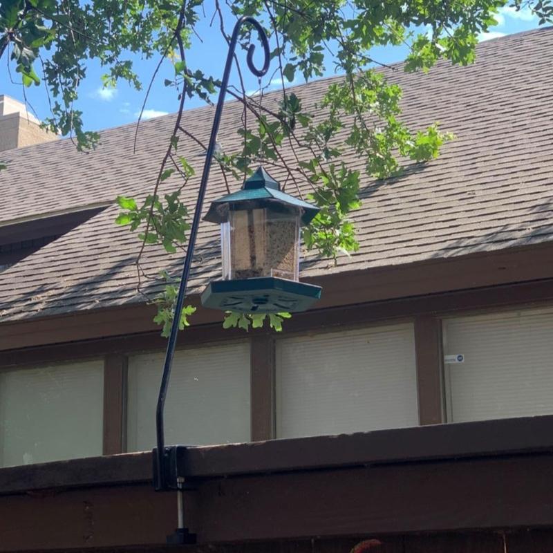 Painting Flowers Basket Hanging Hook Flowers Pot Plant Support Hangers Hook for Outdoor Garden Planter Wind Bells