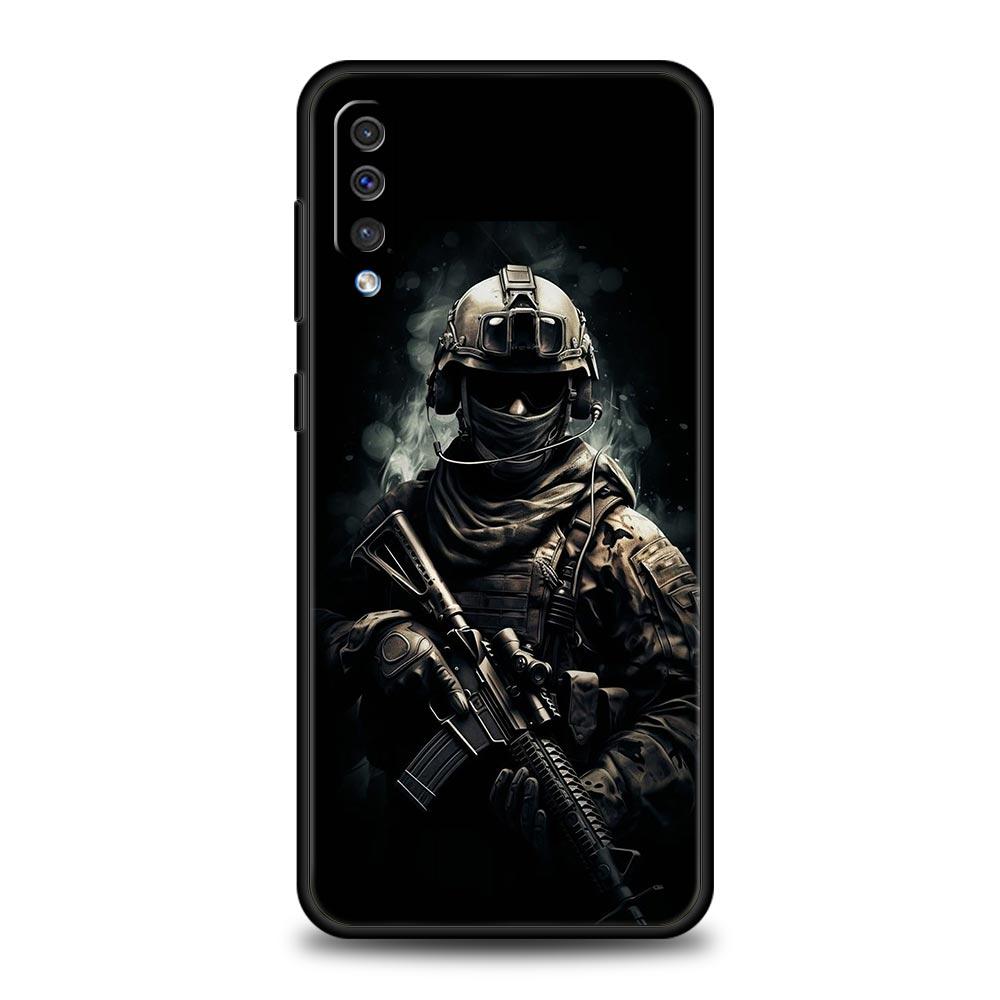 Custodia Militare Esercito Forze Speciali Per Samsung A56 A36 A26 A24 A12 A14 A16 A50 A70 A20E A22 A40 A34 A54 A42 A52 5G A04s A06 Copertura