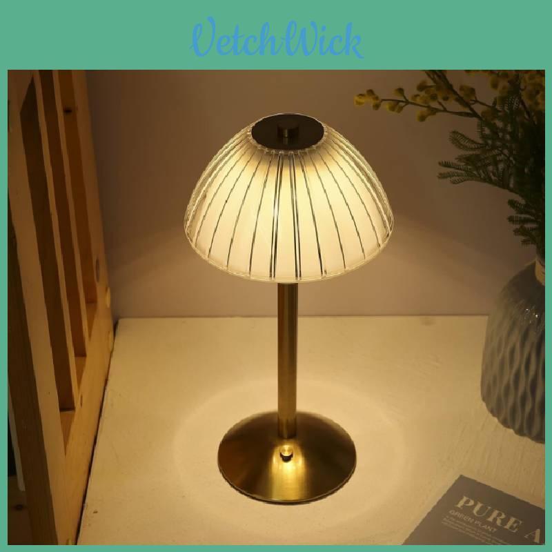 Elegant 5v Touch Sensor Retro Metal Table Lamp With Creative Pumpkin Style And Versatile Night Light Function