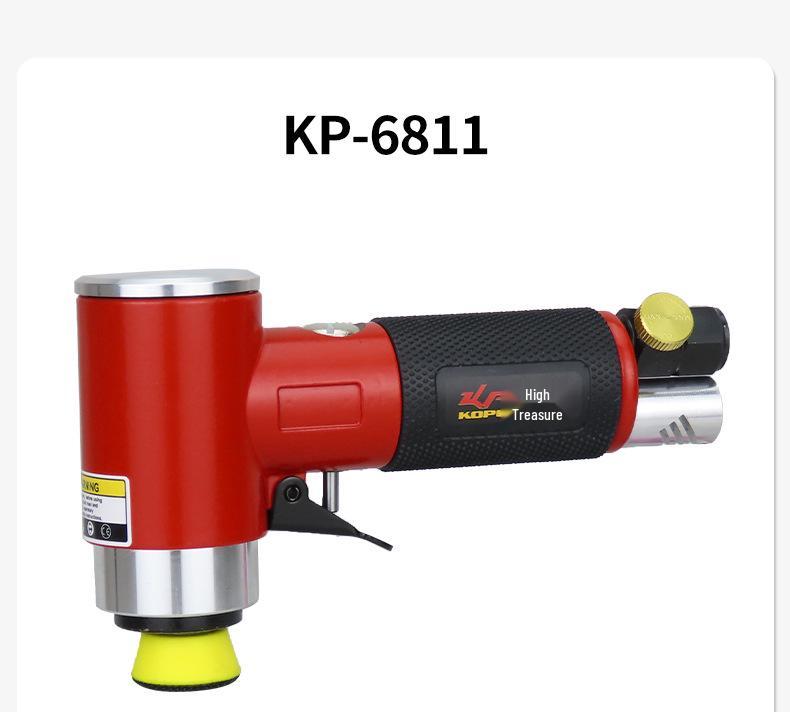 Gaobao Bent Shaft Pneumatic Sander & Polisher (2" & 3") - Air Powered Orbital Waxer & Grinder