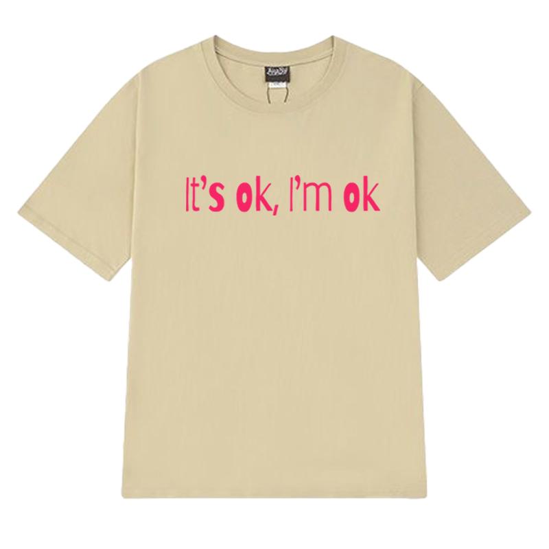 Hot Singer Tate McRae Its Ok, Im Ok Music T Shirt Men Women Fashion Y2k Short Sleeve T-shirts Unisex Oversized 100% Cotton Tops
