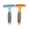 Double Row Nail Rake Comb for Dogs – Grooming Brush for Knot Removal and Pet Care
