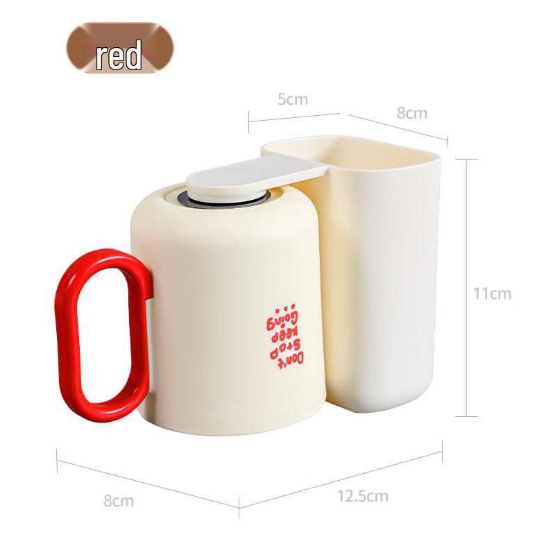 cmaos Wall-Mounted Toothbrush Holder with Cups