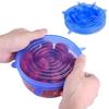 Source European Standard Silicone Six-piece Set Fresh-keeping Cover Stretch Bowl Cover Refrigerator Microwave Seal Fresh-keeping Film
