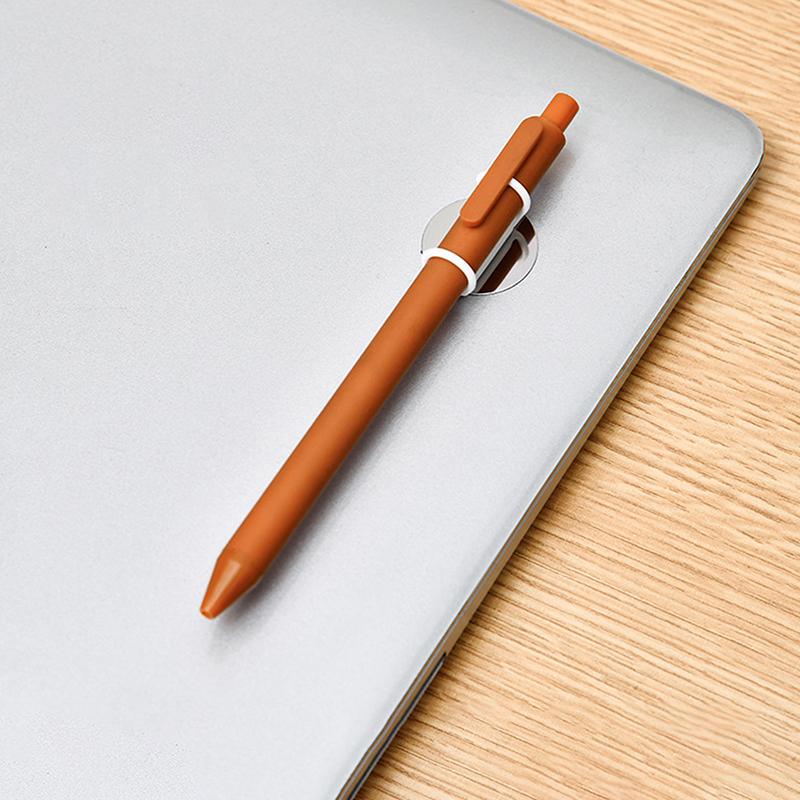 Magnetic Pen Holder Silicone Pencil Holders Adjustable Pen Pencil Holder Sticker For Refrigerator Whiteboards Marker Organizer