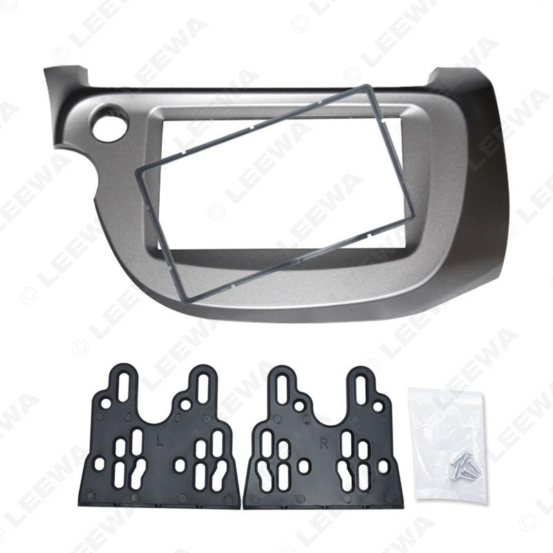 Titanium Double Din Audio Frame for Honda Fit/Jazz (Left)