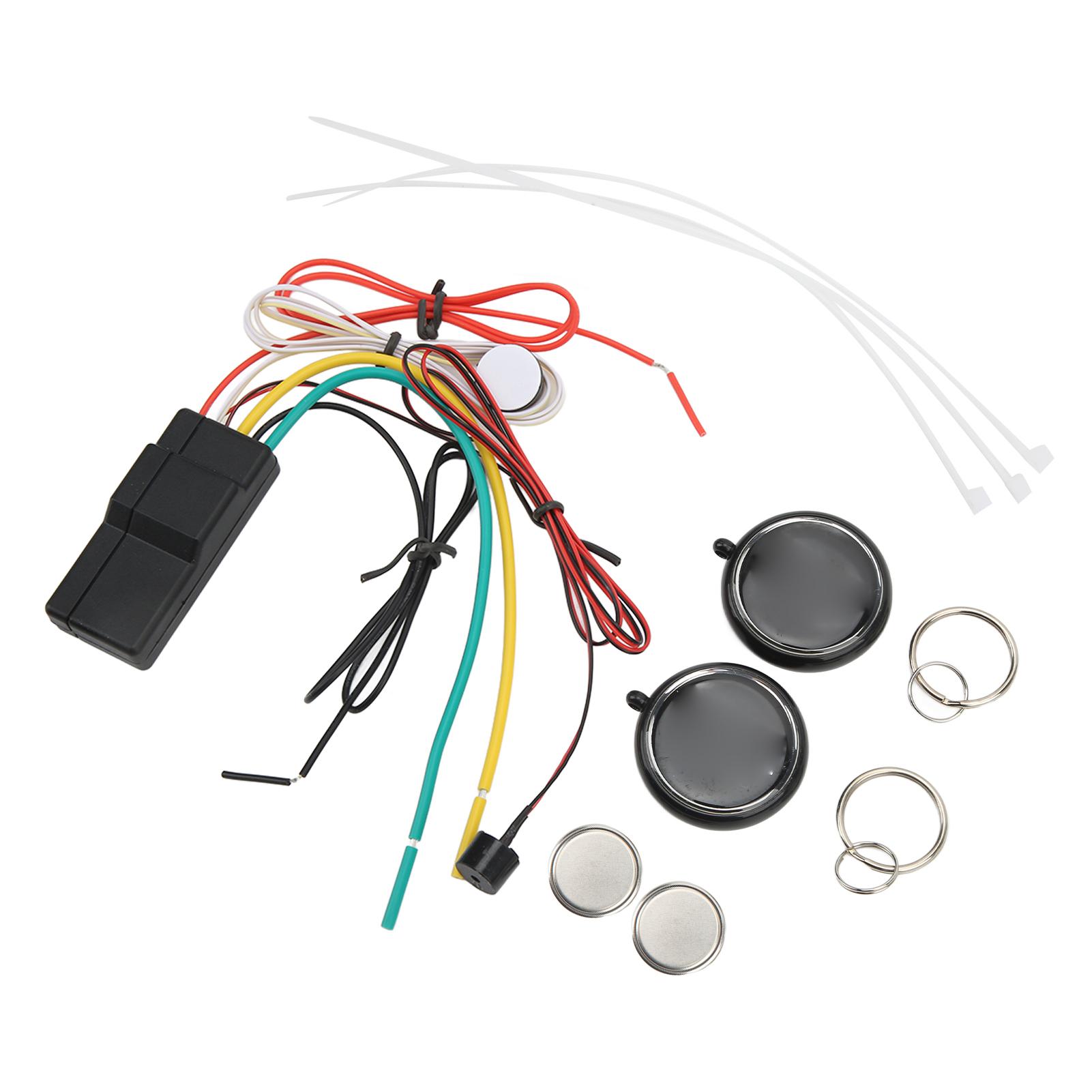 

2.4 ГГц автомобильный иммобилайзер беспроводной замок двигателя бесключевой доступ автомобильная сигнализация устройство против угона